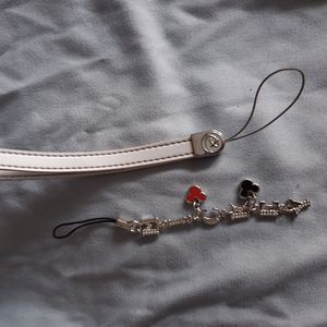 Swarovski Disney Mickey Minnie Mouse Phone Strap